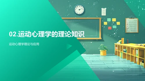 学习中的运动心理PPT模板