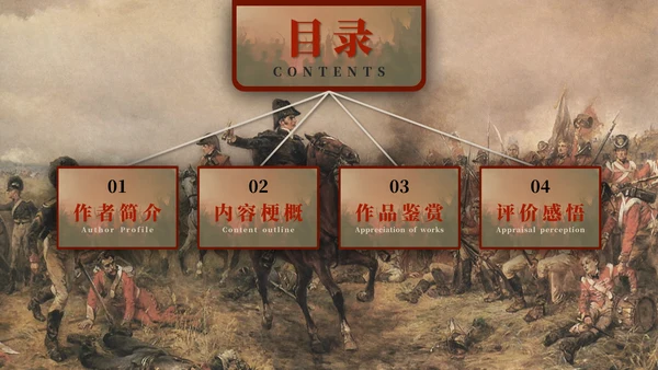《悲惨世界》名著导读好书推荐PPT模板