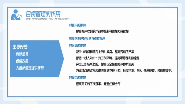 插画风精益生产现场管理和改善培训PPT模板