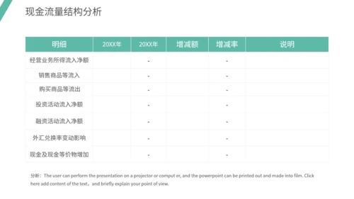 通用财务数据分析模板