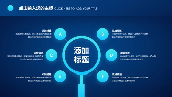 蓝色科技2020年终总结新年计划述职报告PPT