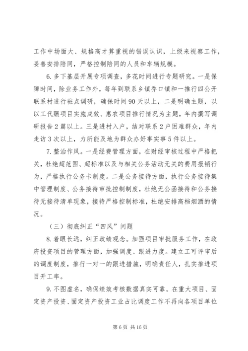 青年问题清单个人问题清单及整改措施方案.docx