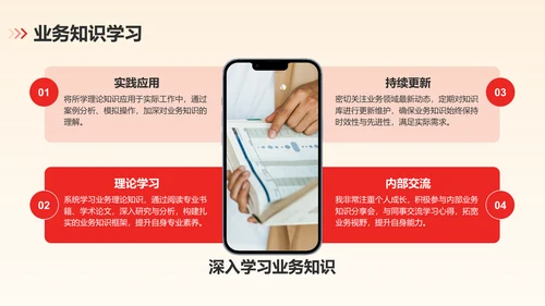 红色党政风发展对象思想总结与实践汇报PPT模板