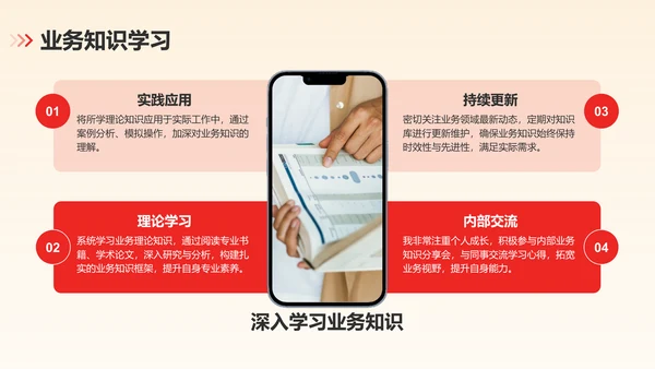 红色党政风发展对象思想总结与实践汇报PPT模板