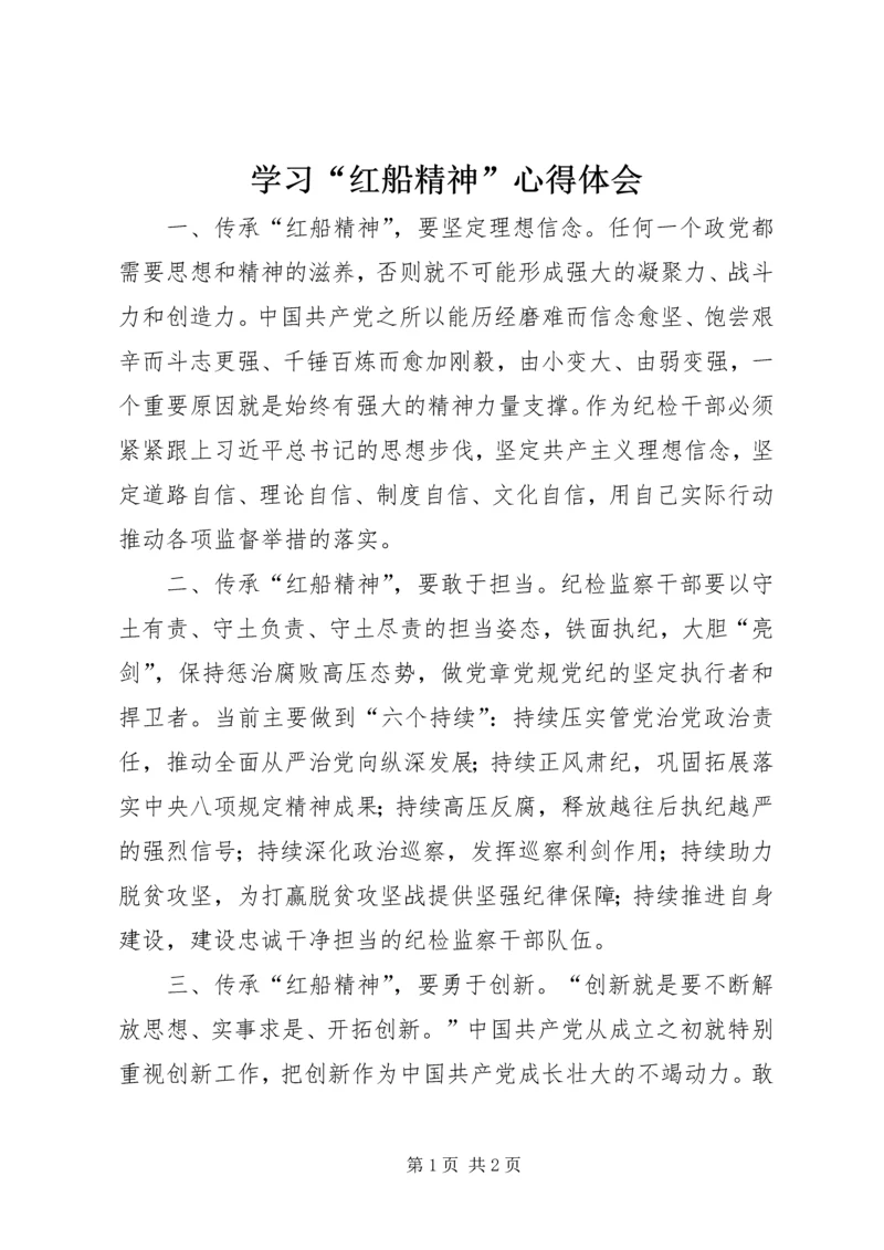 学习“红船精神”心得体会.docx