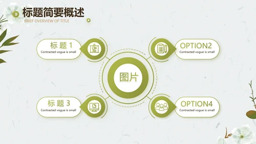 简约护肤品产品介绍工作总结动态PPT模板