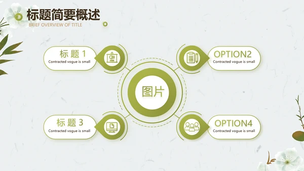 简约护肤品产品介绍工作总结动态PPT模板