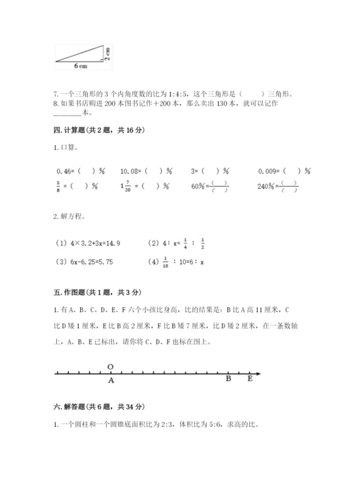 北师大版六年级下册数学 期末检测卷【典优】.docx