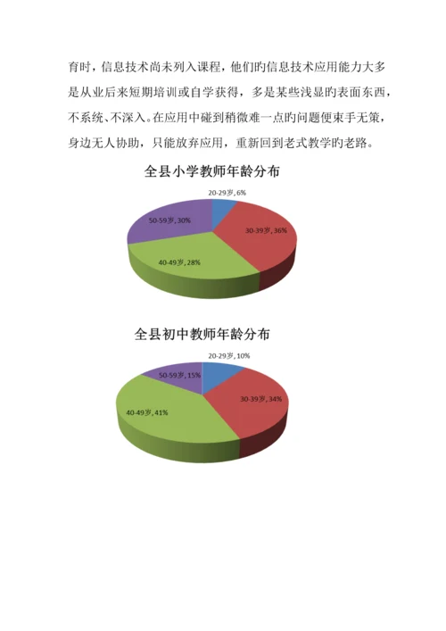 农村中小学推进信息技术与课堂教学融合应用的问题与对策.docx