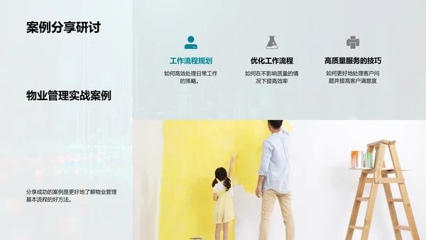 物业管理高效化PPT模板