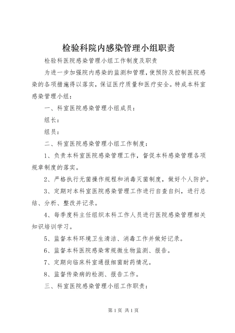 检验科院内感染管理小组职责 (2).docx