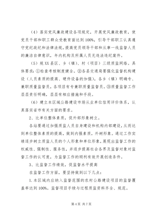 交通工程质量监督争先创优活动方案.docx