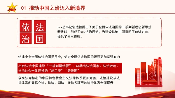 新中国成立75周年法治进步成就综述专题党课PPT课件