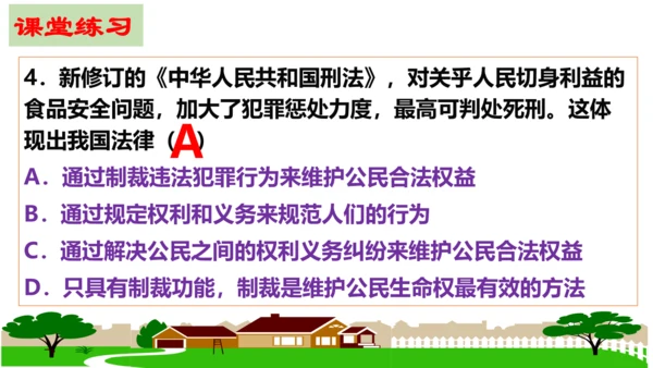【新课标】9.2 法律保障生活课件【2024春新教材】（27张ppt）