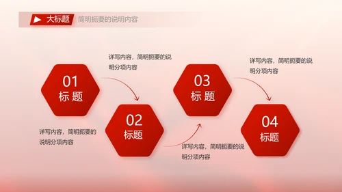 红色喜庆公司开业典礼活动策划方案PPT模板