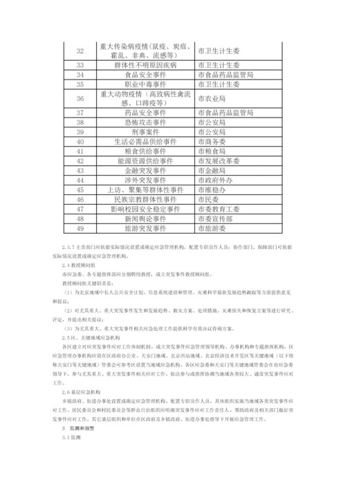 北京市突发事件总体应急专题预案修订.docx