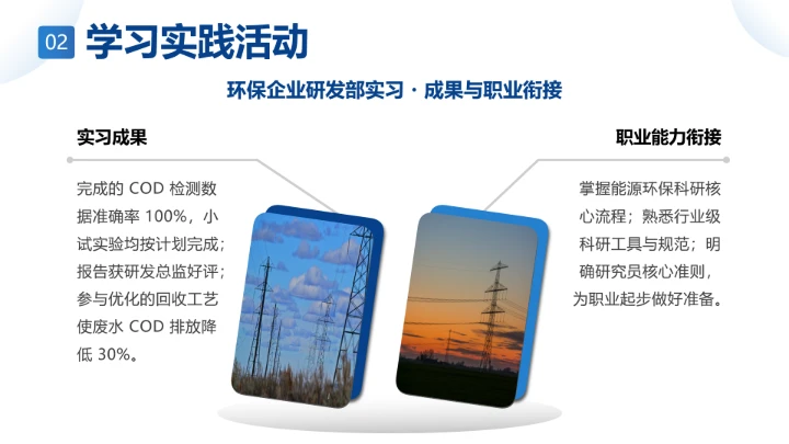 电气工程和自动化专业大学生职业生涯规划通用PPT模版