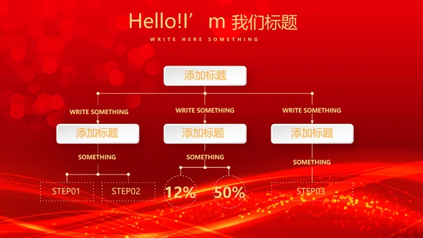 红色喜庆商务企业战略合作签约仪式PPT模板