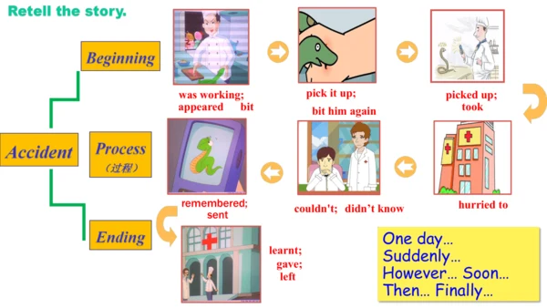 公开课Module 8 Accidents Unit 2 I was trying to pick 