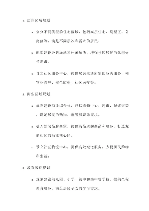 济南龙鼎社区概念规划方案