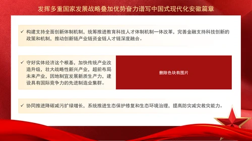 重要领导安徽考察强调发挥多重国家发展战略叠加优势奋力谱写中国式现代化安徽篇章PPT课件