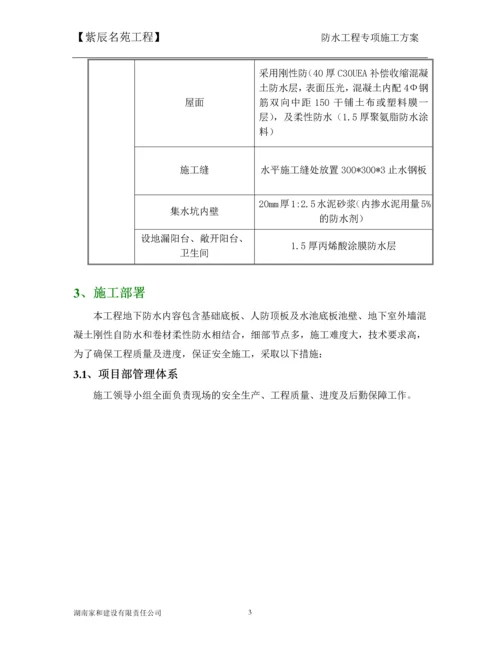 地下室防水工程施工方案.docx