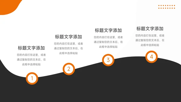 橙色欧美风公司部门培训PPT模板