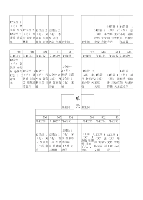39栋查寝表-(1)——保卫部群发资料文档.docx
