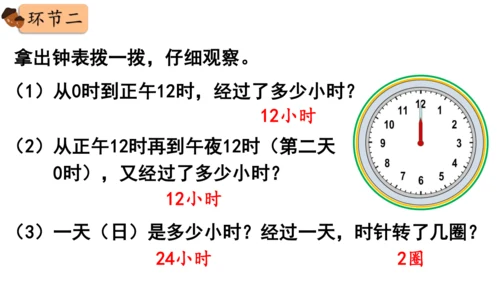 2024（大单元教学）人教版数学三年级下册6.3  24时计时法课件（共23张PPT)