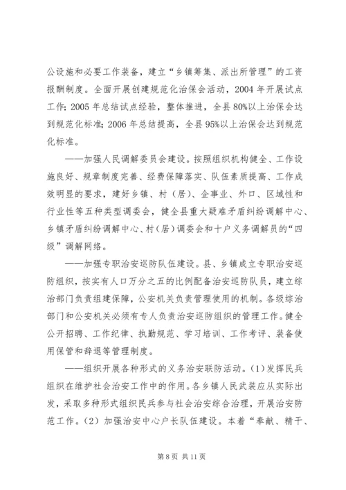 羊角沟乡社会治安防控体系建设规划 (4).docx