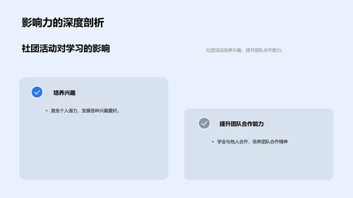校园社团实践分享PPT模板