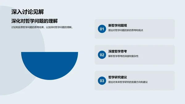 哲学思考答辩PPT模板