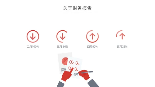 红色欧美风公司介绍企业宣传商务PPT模板