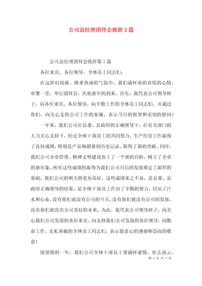 公司总经理团拜会致辞3篇.docx