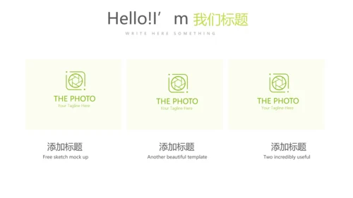 绿色飘逸医药代表销售计划动态PPT