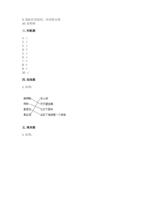 部编版道德与法治六年级下册期末测试卷含完整答案（易错题）.docx