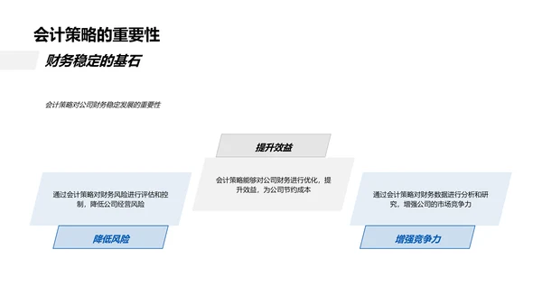 会计策略述职报告