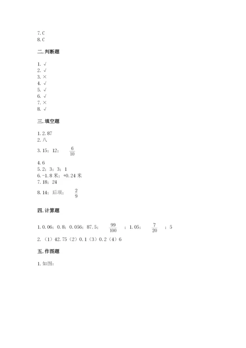 冀教版六年级下册数学 期末检测卷精品（各地真题）.docx
