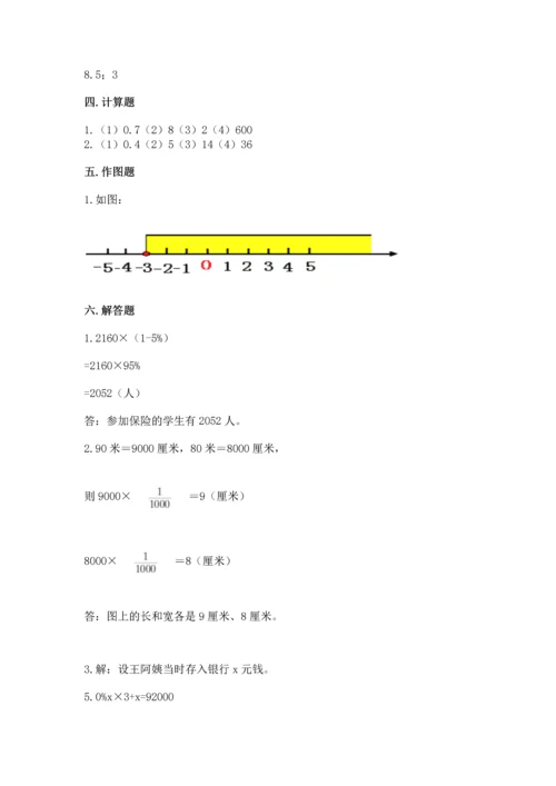国际小学小升初数学试卷及参考答案（考试直接用）.docx