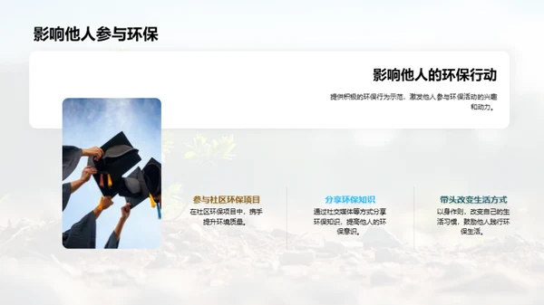 绿色生活从我做起