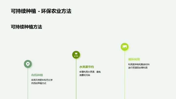 环保之花：可持续种植