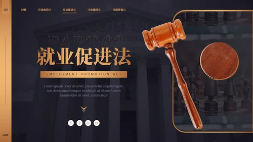 大学法律专业律师事务所法院法学通用PPT模板