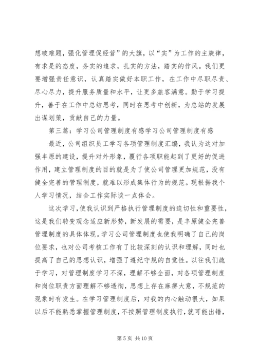 学习公司XX年工作报告有感.docx