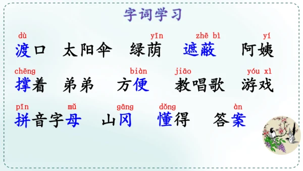 9 枫树上的喜鹊（第一课时）课件