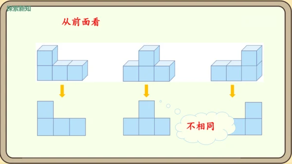 新人教版数学四年级下册2.2     观察物体（2）课件