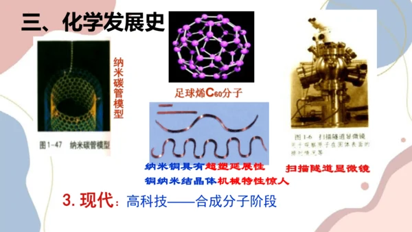 绪言化学使世界变得更加绚丽多彩课件-2023-2024学年九年级化学人教版上册