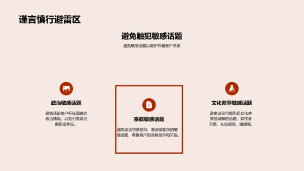 商务接待技巧PPT模板