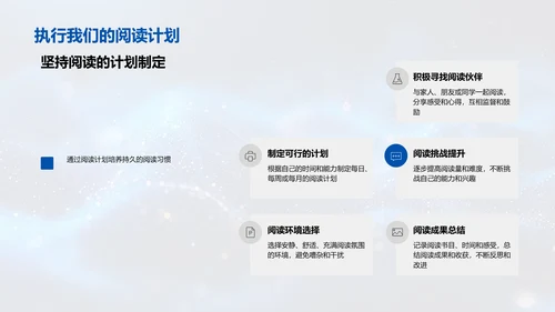阅读习惯的养成PPT模板