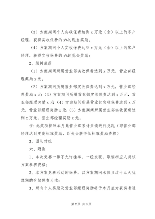 银保XX年7月业务推动方案 (2).docx