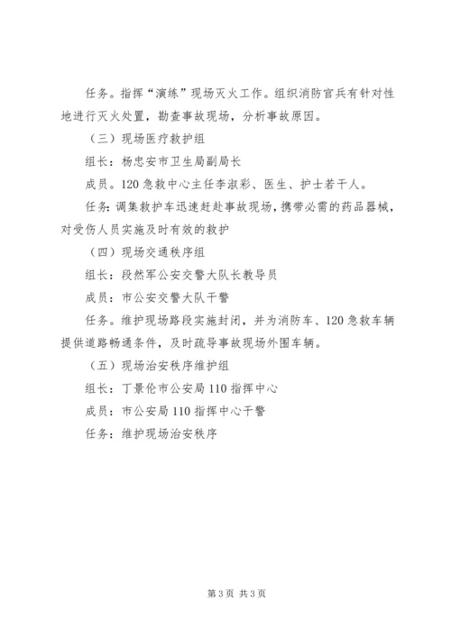 重大危险化学品事故应急处置演练预案 (2).docx